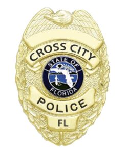 Cross City Police Badge