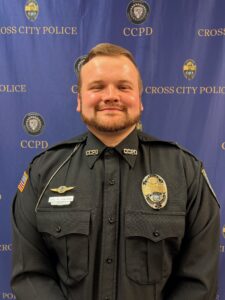 Image of Officer and Drone Pilot Kelby Baxley